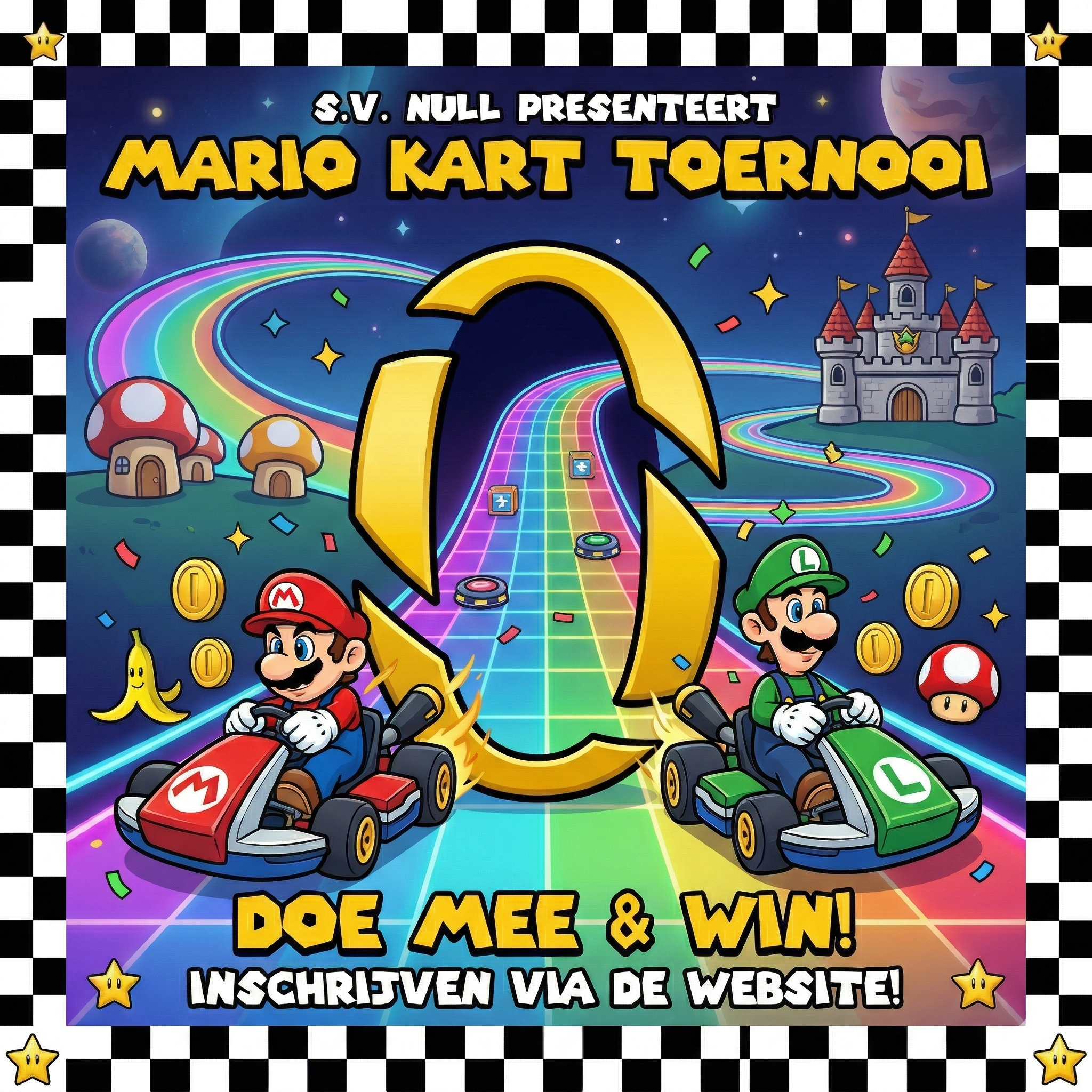 Mario Kart tournooi